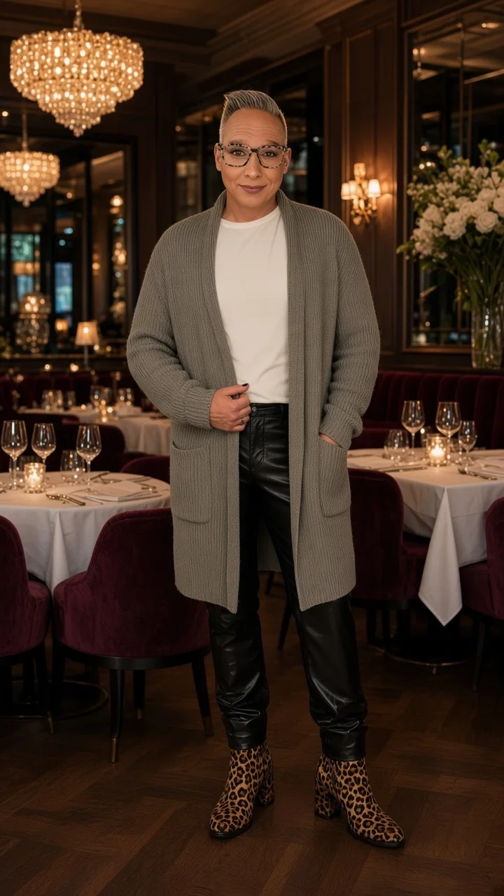 Rusty Lloyd, founder of Polished Experience, standing in an elegant restaurant dining room